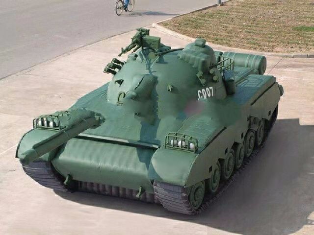 禹会军用充气坦克车